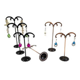 Metal Earring Stud Bracelet Organizer Holder Jewelry Rack