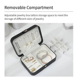 Travel Jewelry Display Organizer Earring Holder Storage Box