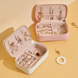 Jewelry Organizer Bag for Women - Portable Travel Case for Earrings