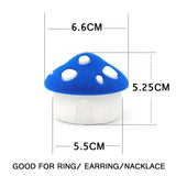 Velvet Mushroom House Jewelry Gift Box