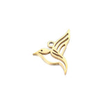 5pcs Stainless Steel Birdie Pendants for Women Jewelry DIY