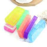 Adjustable 10 Storage Slots Organizer Box with Removable Compartments