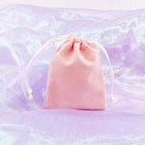 5 PCS Small Drawstring Velvet Pouch Sachet Gift Bag For Jewelry Wedding Party