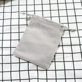 5 PCS Small Drawstring Velvet Pouch Sachet Gift Bag For Jewelry Wedding Party
