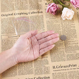 100pcs 70x50mm Clear Rectangle OPP Cellophane Bags Candy Jewelry Packaging Bag