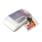 100pcs 70x50mm Clear Rectangle OPP Cellophane Bags Candy Jewelry Packaging Bag