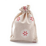 5pcs 18x13cm Drawstring Polycotton Bags Gift Packaging Bags
