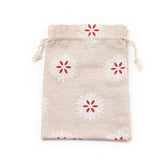 5pcs 18x13cm Drawstring Polycotton Bags Gift Packaging Bags