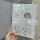 Travel Jewelry Organizer Storage Bag Display Album