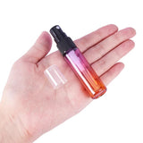 9Pcs Gradient Glass Spray Bottles 10ml for Perfume Essential Oil Storage