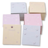 50pcs/lot Hair Clip Display Cards Packaging Cardboard Retail Holder