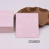 50pcs/lot Hair Clip Display Cards Packaging Cardboard Retail Holder