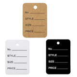 1000 Pieces Pre-Printed Clothing Marking Tags