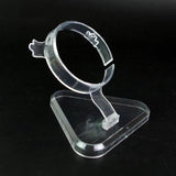 Clear Triangular Jewelry Bracelet Display Holder Bangle Organizer Rack