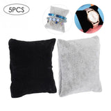 Velvet Pillow Jewelry Display Watch Chain Bangle Bracelet Stand