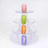 Multitiers Macaron Display Stand Cupcake Tower Rack Cake Stand