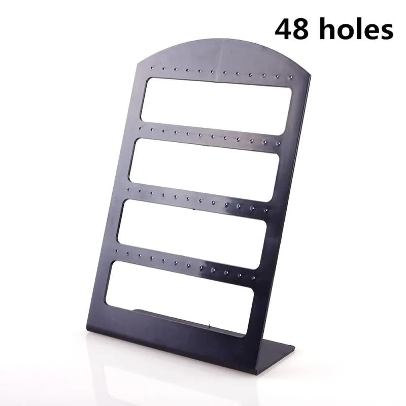 48 Holes Jewelry Organizer Stand Earring Holder Display Rack