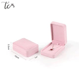 Velvet Jewelry Storage Box Necklace Earrings Organizer