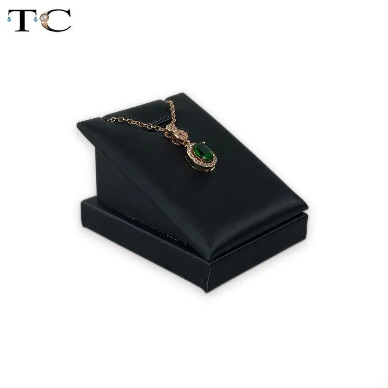 PU Leather Necklace & Earring Display Stand