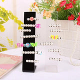 Acrylic Headwear Display Stand Hair Clip Holder Hair Accessories Organizer