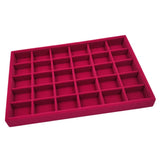 Stackable Jewelry Tray Necklace Pendant Ring Organizer Display