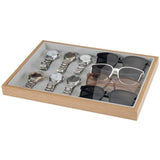 Pearl Velvet Jewelry Tray Pendant Stackable Showcase for Women