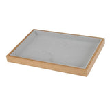 Pearl Velvet Jewelry Tray Pendant Stackable Showcase for Women