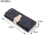 Portable Roll-up Felt Jewelry Roll Storage Bag