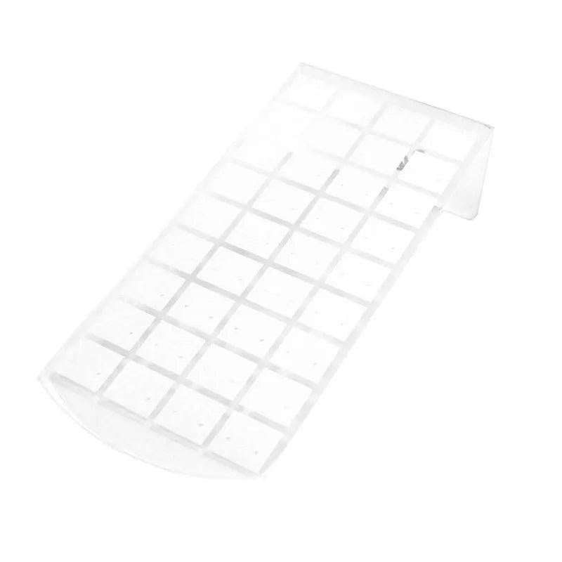 Plastic Earring Ear Stud Jewelry Display Rack Stand Organizer Holder