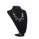 Velvet Necklace Display Mannequin for Business