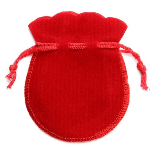 10pcs Small Velvet Drawstring Cotton Bag Pouches 7*9cm