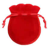 10pcs Small Velvet Drawstring Cotton Bag Pouches 7*9cm