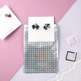 50 Pcs Star Laser Iridescent Zip Lock Bags Holographic Packaging