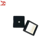 5Pcs Plastic Diamond Display Box Square Gem Stone Case 3*3*2cm