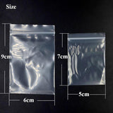 0.16mm Poly Ziplock Bags Transparent Various Sizes Reusable Bag