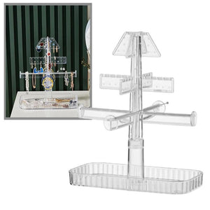 Tiered Jewelry Organizer Stand for Girls