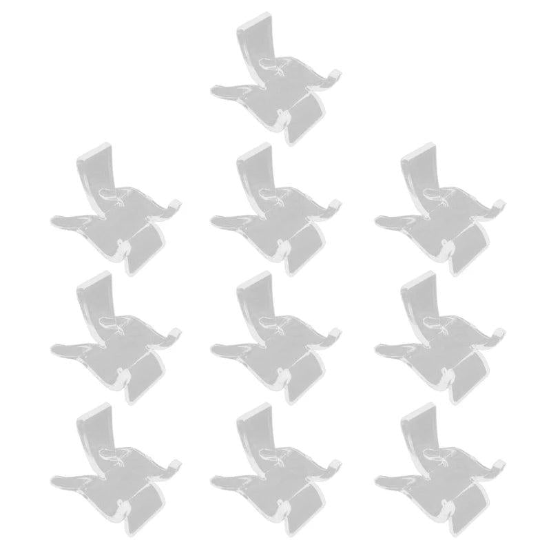 Acrylic Crystal Display Stand Set of 10 Minerals Romantic Dinner Decoration
