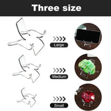 Acrylic Crystal Display Stand Set of 10 Minerals Romantic Dinner Decoration