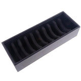 10 Slot PU Leather Card Insert for Bracelet Display