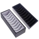 10 Slot PU Leather Card Insert for Bracelet Display