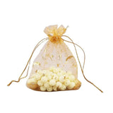 50pcs Organza Bags Drawstring Pouch for Jewelry Wedding Party Candy Bag