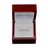Rosewood Ring Display Case