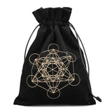Metatron Archangel Star of David Hexagram Chakra Flannel Bundle