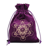Metatron Archangel Star of David Hexagram Chakra Flannel Bundle