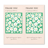 25 Flower Thank You Stickers - Assorted Styles - Sealing Labels for Decor