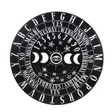 Witchcraft Altar Evil Eye Board Crystal Pendulum Set
