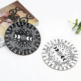 Witchcraft Altar Evil Eye Board Crystal Pendulum Set