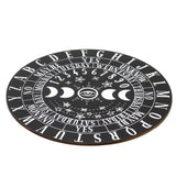 Witchcraft Altar Evil Eye Board Crystal Pendulum Set