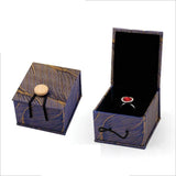 Chinese Brocade Jewelry Pendant Box Wooden Buckle