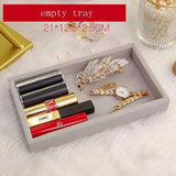 Velvet Jewelry Storage Tray Display Stand